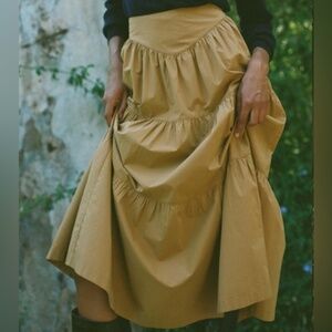 Doen Sanremo Skirt in Coriander